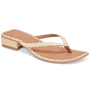 NWOT Dolce Vita Barty Sandal Natural Raffia Thong